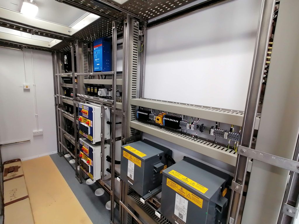 Equipment Racks in REB