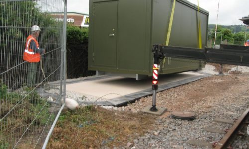 Relocatable Equipment Building (REB) for West Somerset Railway Heritage Railway Association