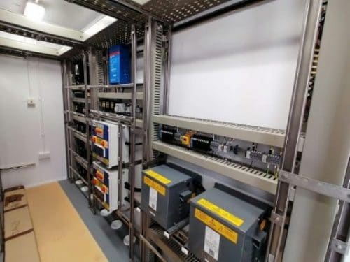 Equipment Racks in REB