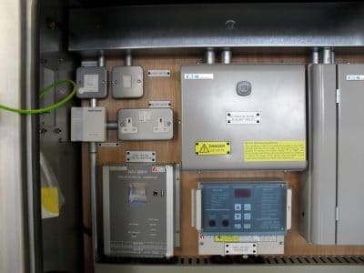 Points Heating Control Cubicle internal