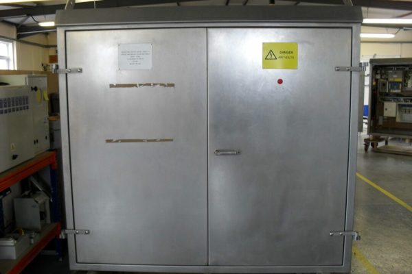 Exterior of a Points Heating Control Cubicle