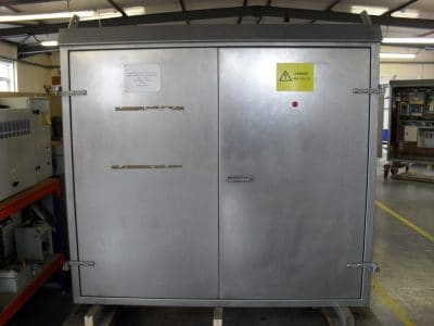 Exterior of a Points Heating Control Cubicle