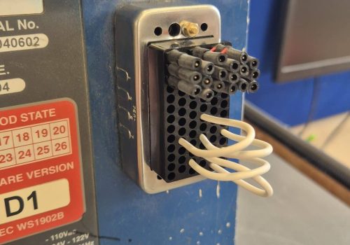 SSI (Solid State Interlocking) Plug Coupler Plate wired
